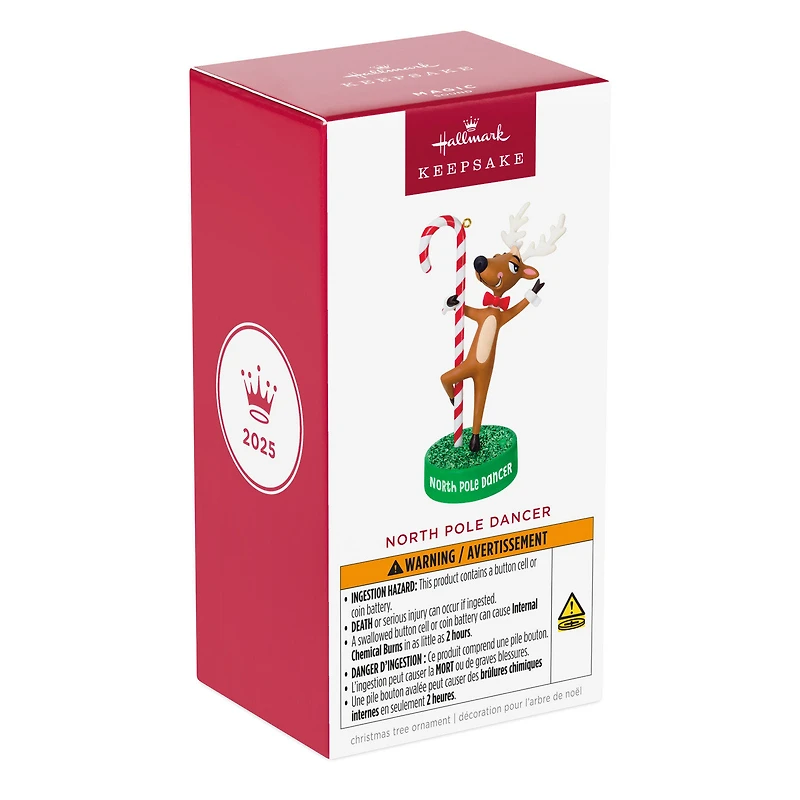 North Pole Dancer Ornament With Sound for only USD 27.99 | Hallmark