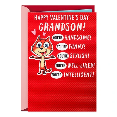 A Fine Family Tradition Funny Valentine's Day Card for Grandson for only USD 3.59 | Hallmark