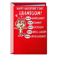 A Fine Family Tradition Funny Valentine's Day Card for Grandson for only USD 3.59 | Hallmark