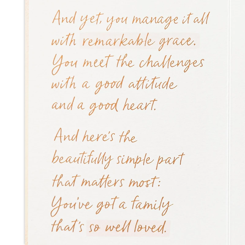 You Juggle It All With Grace and Love Mother's Day Card for Daughter for only USD 5.99 | Hallmark