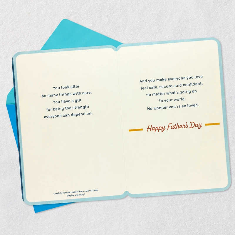 Fatherhood Is Your Superpower Father's Day Card With Magnet for only USD 7.59 | Hallmark