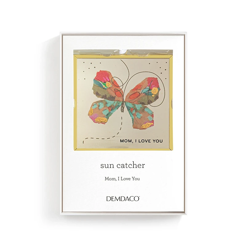 Demdaco Mom, I Love You Multicolor Butterfly Suncatcher for only USD 16.99 | Hallmark