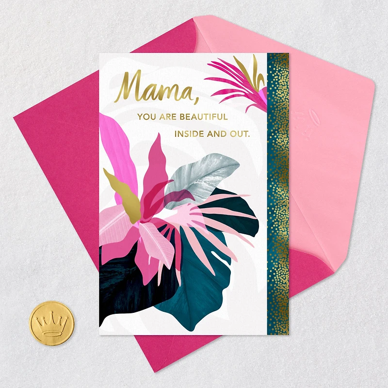 Beautiful Inside and Out Birthday Card for Mama for only USD 2.99 | Hallmark