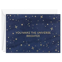 Starry Blue You Make the Universe Brighter Blank Thank You Notes, Pack of 10 for only USD 10.49 | Hallmark