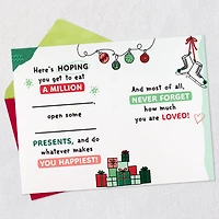 Do Whatever Makes You Happiest Fill-in-the-Blank Christmas Card for Granddaughter for only USD 6.99 | Hallmark