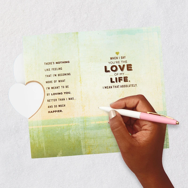 The Love of My Life Love Card for only USD 5.59 | Hallmark