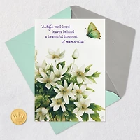 Marjolein Bastin Bouquet of Memories Sympathy Card for only USD 5.59 | Hallmark