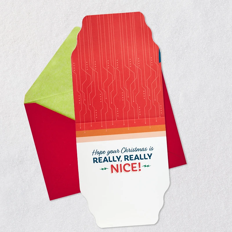 Naughty or Nice Detector Funny Christmas Card With Sound and Light for only USD 9.59 | Hallmark