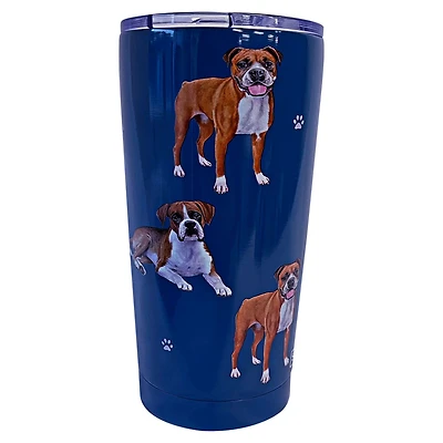 E&S Pets Boxer Stainless Steel Tumbler, 20 oz. for only USD 24.99 | Hallmark