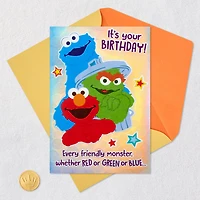 Sesame Street® Extra Happy Pop-Up Birthday Card for Kids for only USD 4.99 | Hallmark
