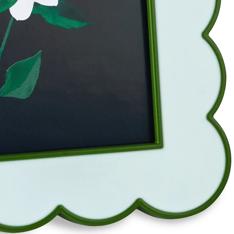 Green and Light Blue Scalloped Square Picture Frame, 4x4 for only USD 18.99 | Hallmark