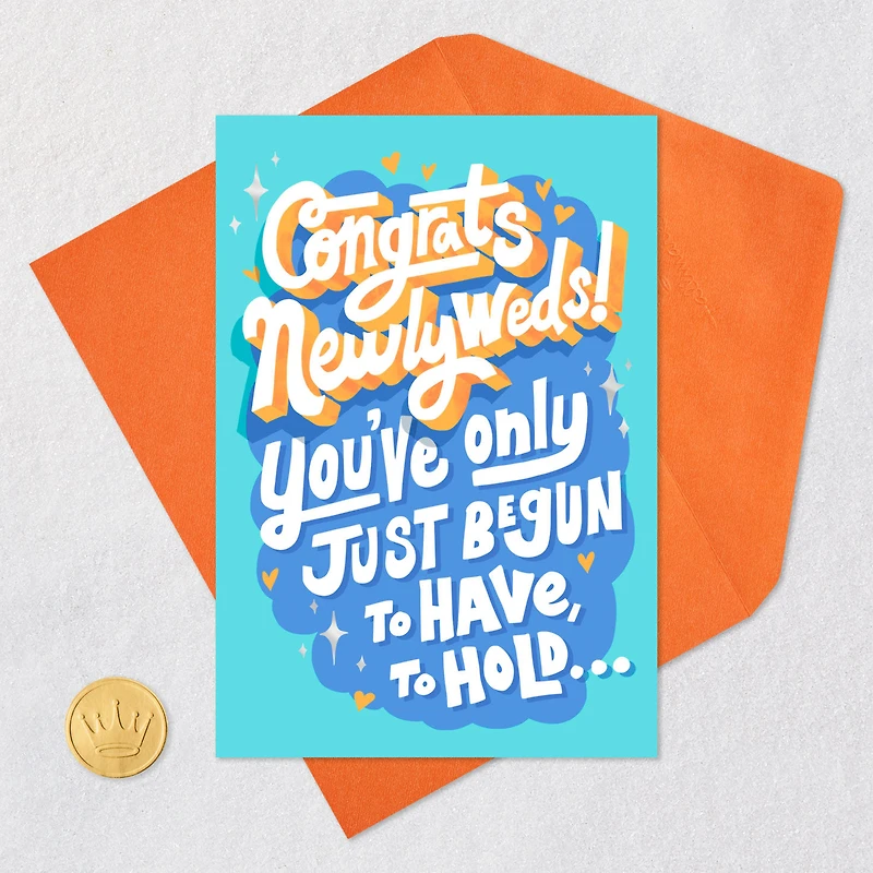 You've Only Just Begun Funny Wedding Card for only USD 4.49 | Hallmark