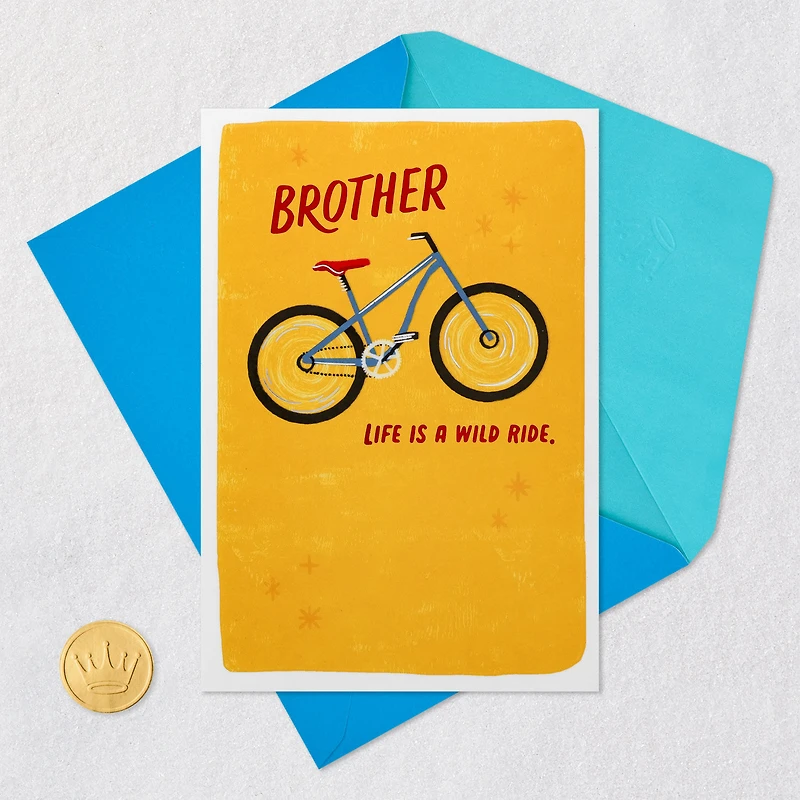 Life Is a Wild Ride Birthday Card for Brother for only USD 5.59 | Hallmark