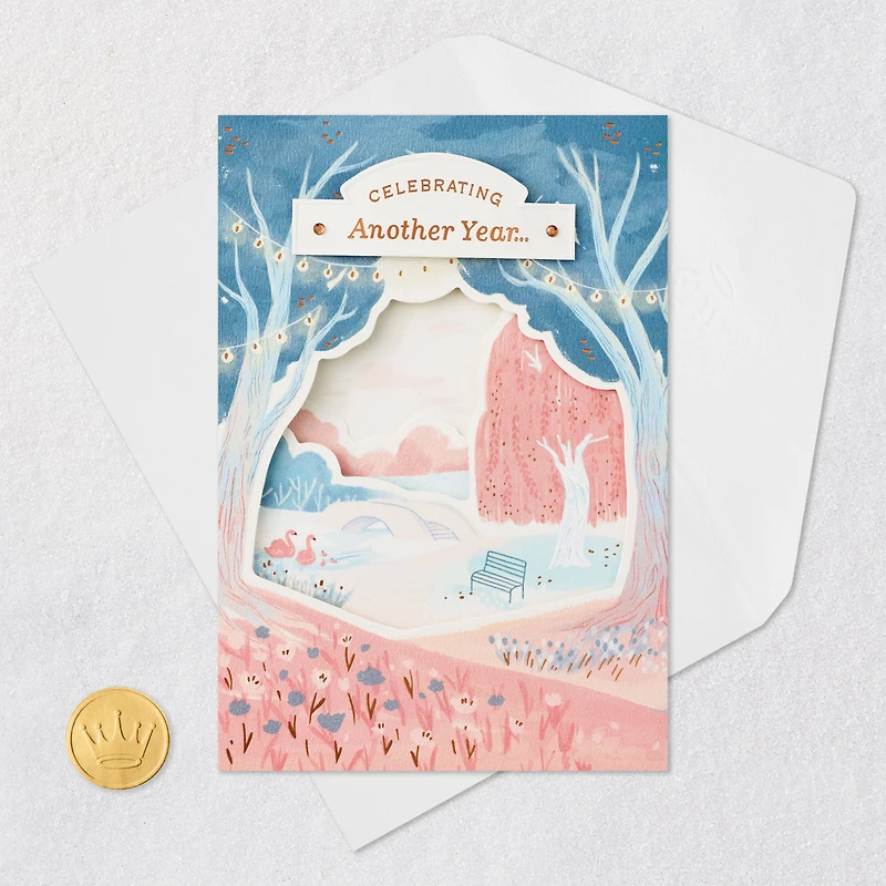 Another Year of Two Great People in Love Anniversary Card for Couple for only USD 9.59 | Hallmark