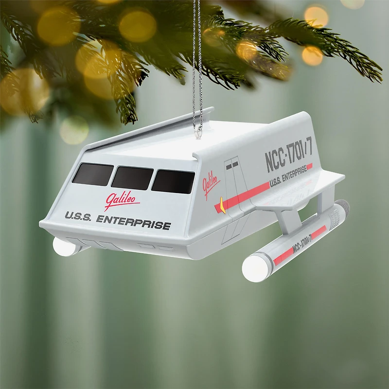 Star Trek™: The Original Series Shuttlecraft Galileo NCC-1701/7 Ornament With Sound for only USD 42.99 | Hallmark