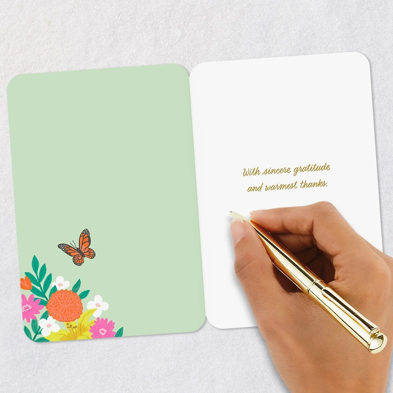 A Little Note of Sincere Gratitude Thank You Card for only USD 2.99 | Hallmark