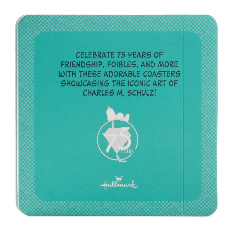 Peanuts® 75th Anniversary Friendship of a Lifetime Coaster Book for only USD 16.99 | Hallmark