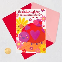 You're Wonderful Valentine's Day Card for Granddaughter for only USD 3.59 | Hallmark