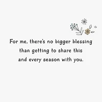 You Make Every Day Springtime Love Card for Husband for only USD 3.99 | Hallmark