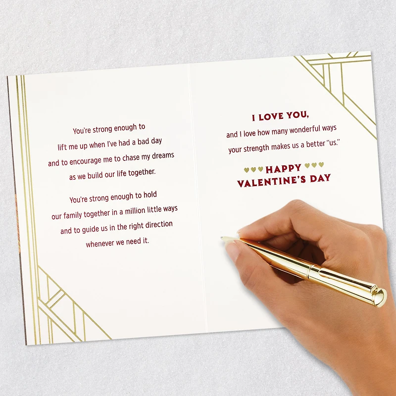 You're So Strong in So Many Ways Romantic Valentine's Day Card for only USD 7.99 | Hallmark