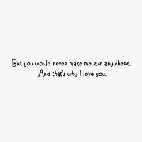 Anything Except Running Funny Romantic Love Card for only USD 4.49 | Hallmark