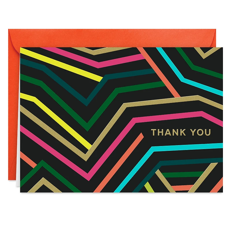 Neon Energy Blank Thank You Notes, Pack of 10 for only USD 10.49 | Hallmark