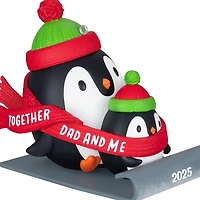 Dad & Me Penguins Sledding 2025 Ornament for only USD 19.99 | Hallmark
