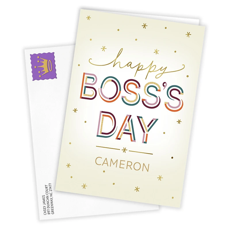 You Make a Difference Custom Boss's Day Card for only USD 4.99 | Hallmark