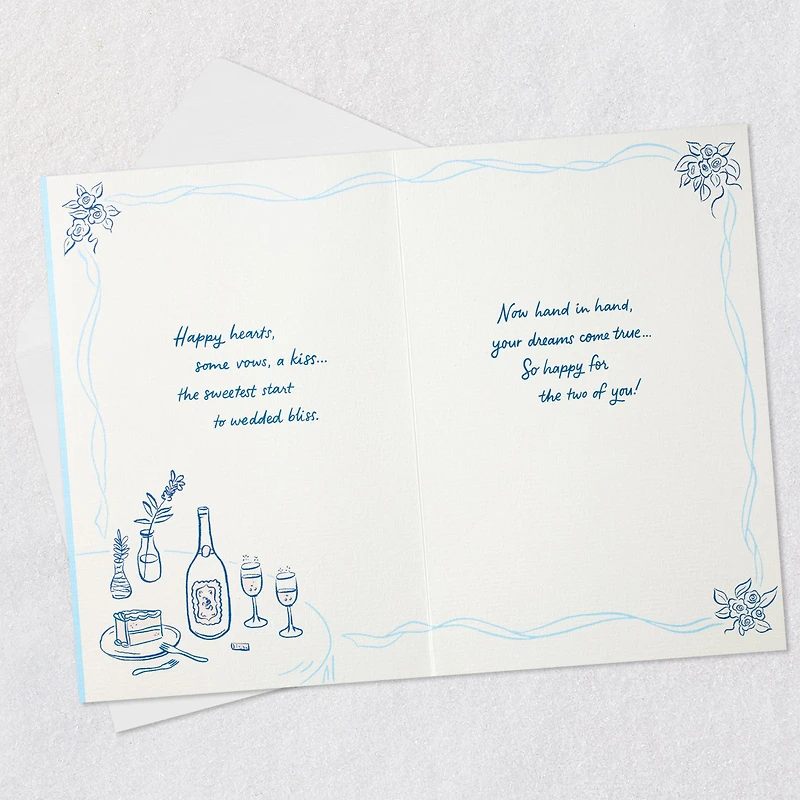 The Sweetest Start to Wedded Bliss Wedding Card for only USD 7.59 | Hallmark
