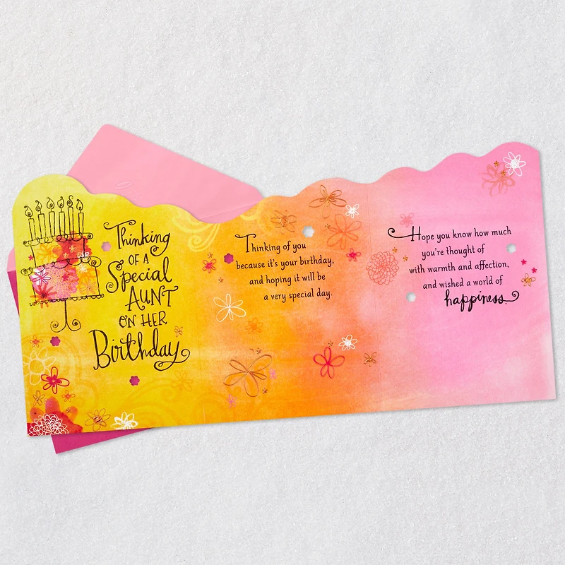 With Warmth and Affection Birthday Card for Aunt for only USD 4.99 | Hallmark