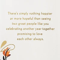 Surrounded By Loving Wishes Anniversary Card for Couple for only USD 6.99 | Hallmark
