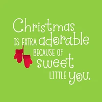 All the Cute and Cuddly Christmas Card for Granddaughter for only USD 3.99 | Hallmark