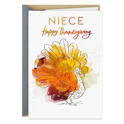 Feeling So Thankful for You Thanksgiving Card for Niece for only USD 2.99 | Hallmark