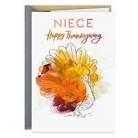 Feeling So Thankful for You Thanksgiving Card for Niece for only USD 2.99 | Hallmark