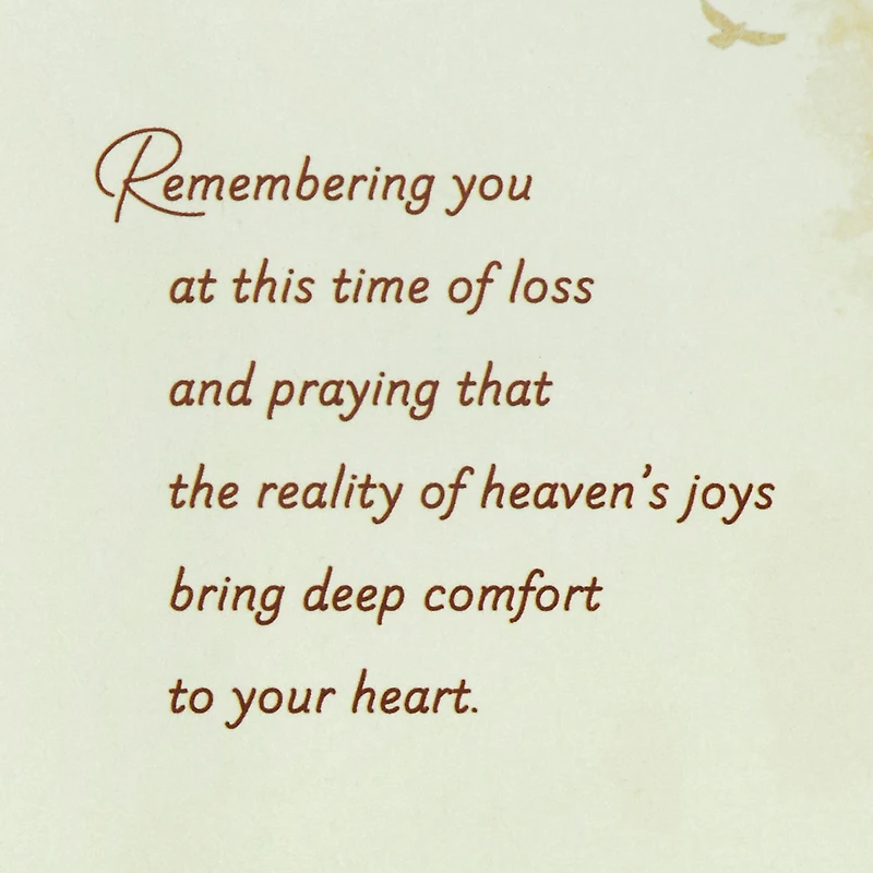 Heaven Is Our Forever Home Religious Sympathy Card for only USD 4.99 | Hallmark