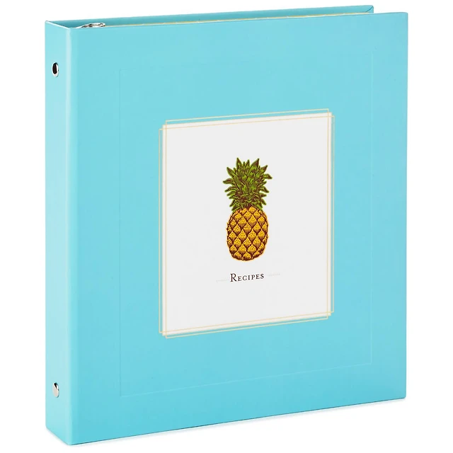 Pineapple Recipe Organizer Book for only USD 12.49 | Hallmark