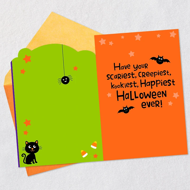 Trick-or-Treating Ghost Halloween Card for Kids for only USD 3.99 | Hallmark