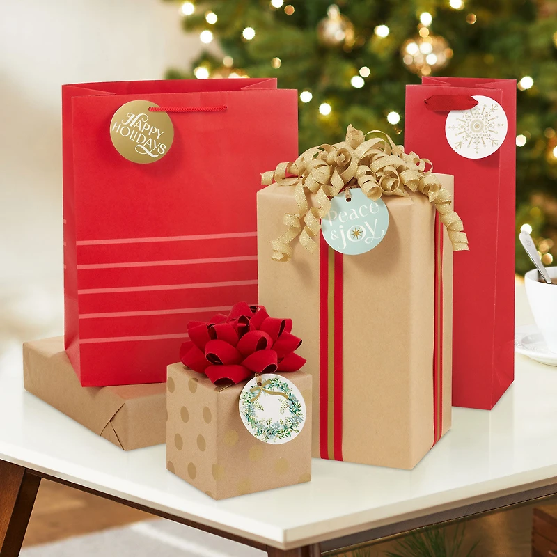 Peace and Joy 8-Pack Assorted Holiday Gift Tags for only USD 3.99 | Hallmark