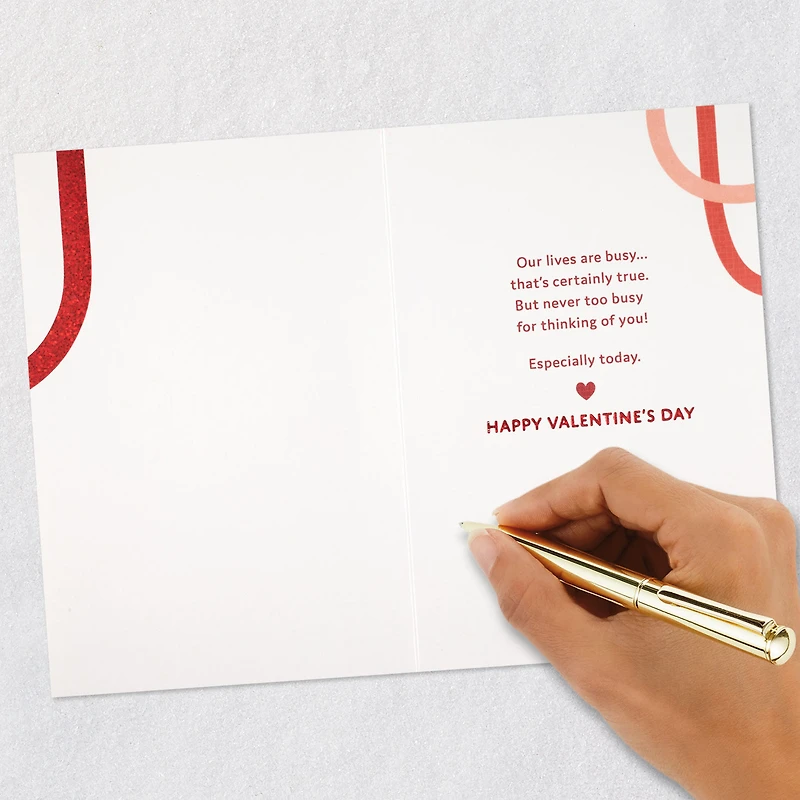 Never Too Busy for You Long-Distance Valentine's Day Card for only USD 5.59 | Hallmark