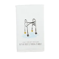 Mud Pie Getting Older Funny Tea Towel for only USD 9.99 | Hallmark