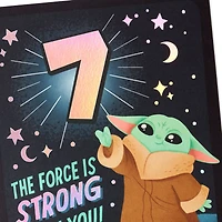 Star Wars™ Grogu™ Epic Day 7th Birthday Card for only USD 4.99 | Hallmark