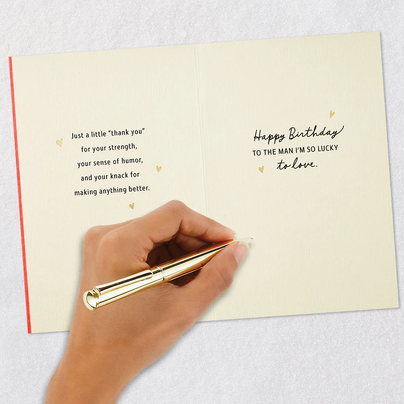 So Lucky to Love You Birthday Card for Husband for only USD 5.59 | Hallmark