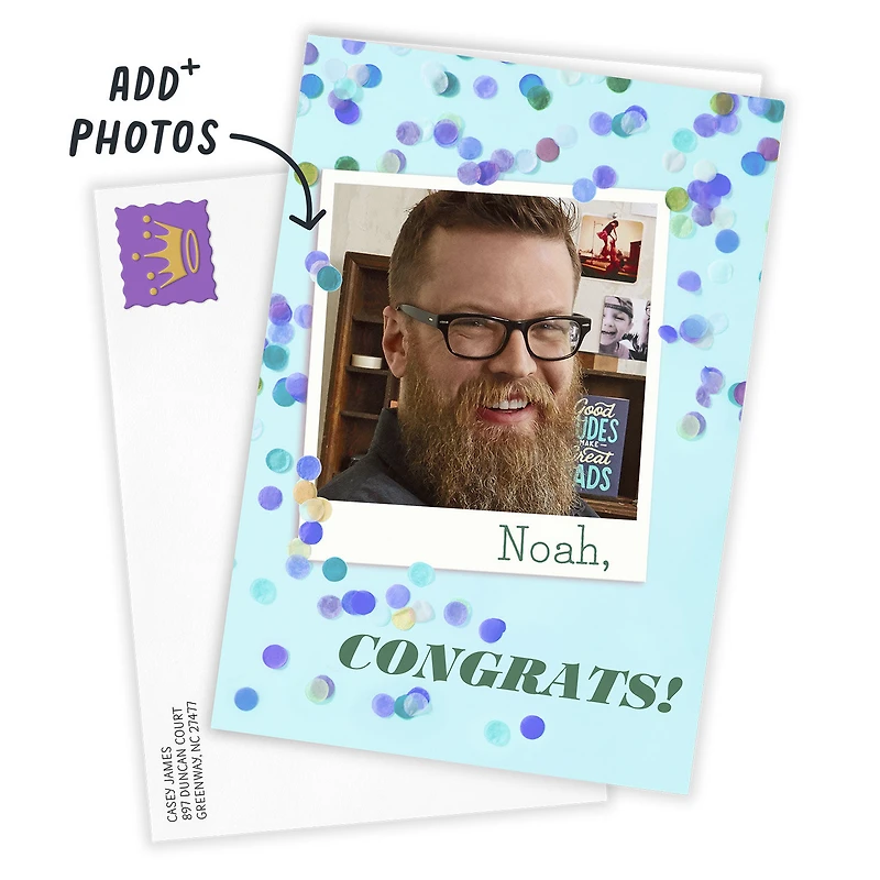 Big Time Celebration Custom Congratulations Card for only USD 4.99 | Hallmark