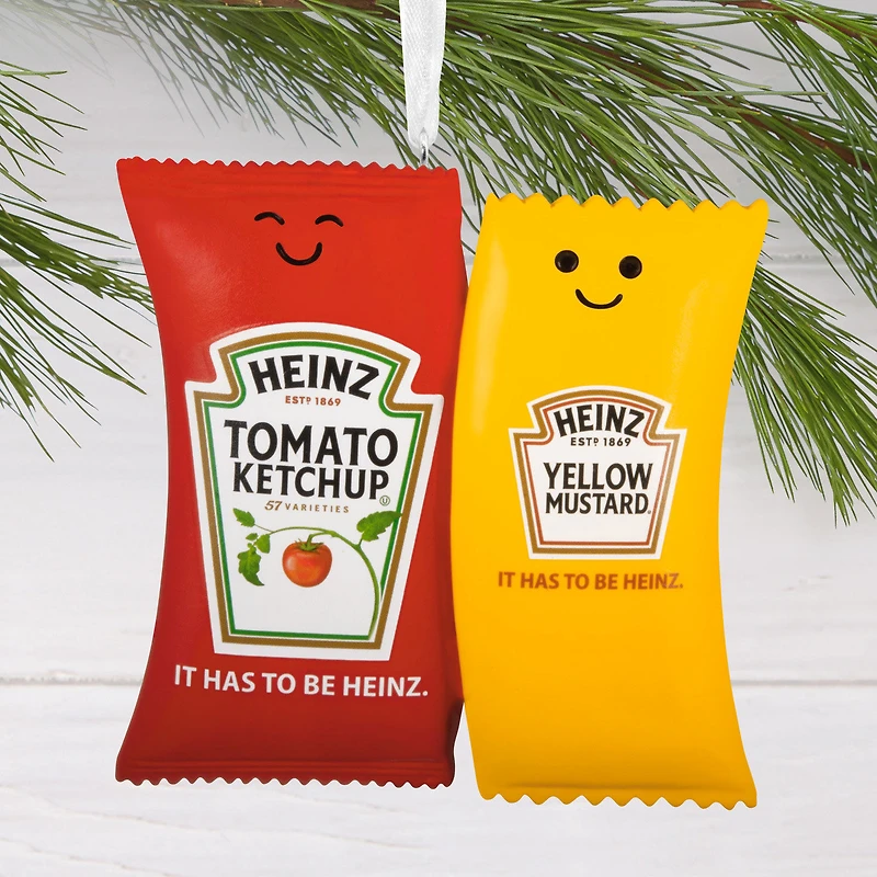 Heinz™ Ketchup and Mustard Packets Hallmark Ornament for only USD 11.49 | Hallmark