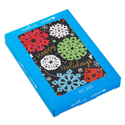 UNICEF Paper Snowflake Garland Boxed Christmas Cards, Pack of 12 for only USD 12.50 | Hallmark