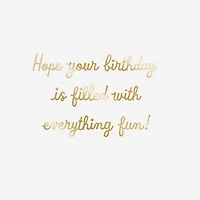 Filled With Fun Gift Card Greeting Funny Birthday Card for only USD 4.99 | Hallmark