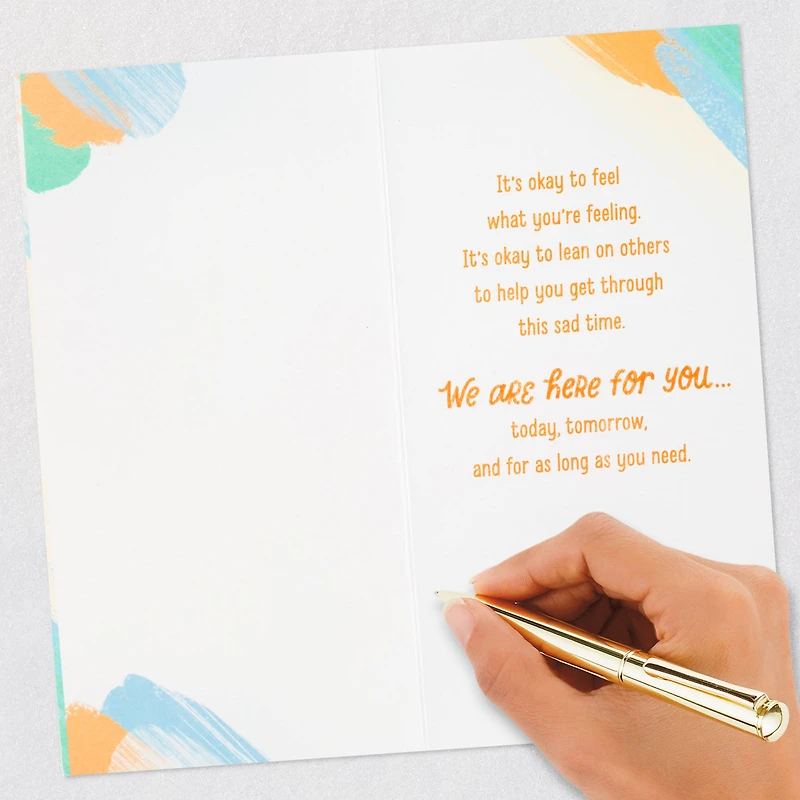 We Are Here for You Sympathy Card for only USD 2.99 | Hallmark
