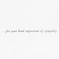 Cream Leaves Sympathy Thank You Notes, Pack of 10 for only USD 10.49 | Hallmark