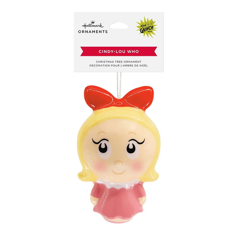 Dr. Seuss's How the Grinch Stole Christmas!™ Cindy-Lou Who Shatterproof Hallmark Ornament for only USD 9.49 | Hallmark