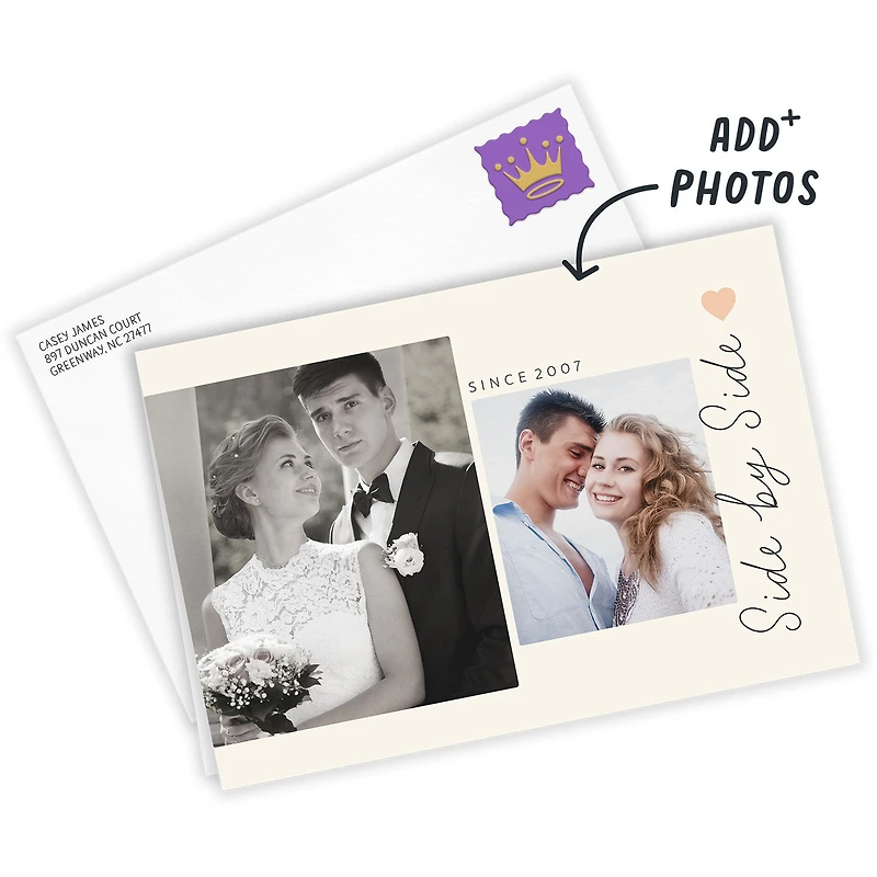 Side By Side Custom Love Card for only USD 4.99 | Hallmark